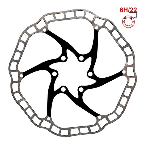 Brake disc black - black, 140mm